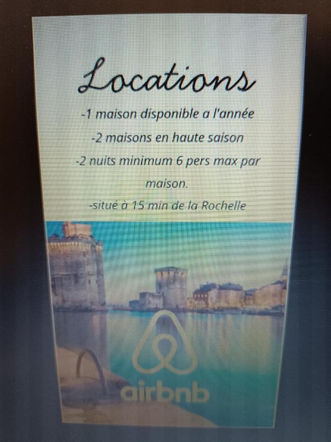 Charmante Maison Aux Portes De La Rochelle La Jarrie Exterior foto